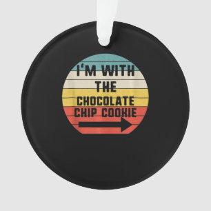 Ich bin mit Schokolade Chip Cookie Cook-Geschenk Ornament