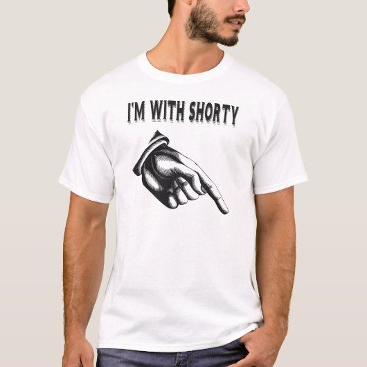Ich bin mit Shorty T-Shirt (Vorderseite)
