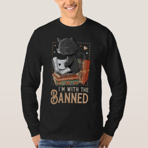 Ich bin mit The Banned Read Banned Books Lover Boo T-Shirt