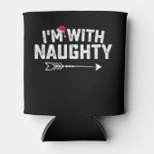 Ich bin mit üblen, sich passenden Weihnachtspaaren Dosenkühler (Vorderseite)