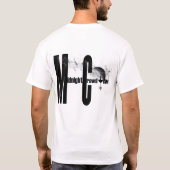 Ich bin mit Willen T-Shirt (Rückseite)