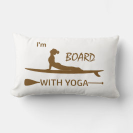Ich bin mit Yoga an Bord Lendenkissen