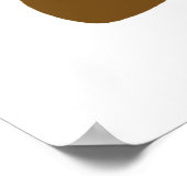 Ich bin mit Yoga an Bord Poster (Ecke)