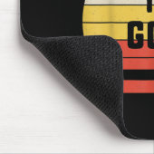 Ich bin mit ziegenhaftem Halloween-Kleid, das zu e Mousepad (Ecke)