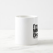 Ich bin MN Nice Bro Yeah You Betcha Funny Coffee T Kaffeetasse (Mittel)