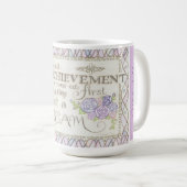 Ich bin motiviert - die Beste Errungenschaft Tasse (VorderseiteRechts)