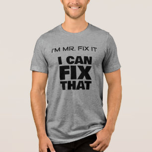 Ich bin Mr. Fix It Basic T - Shirt