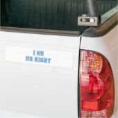 Ich bin Mr. Richtig Autoaufkleber (Auf Lkw)