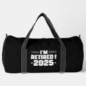 Ich bin müde! 2025 - Feiern im Stil Duffle Bag (Vorderseite)