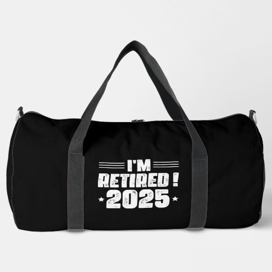 Ich bin müde! 2025 - Feiern im Stil Duffle Bag (Vorderseite)