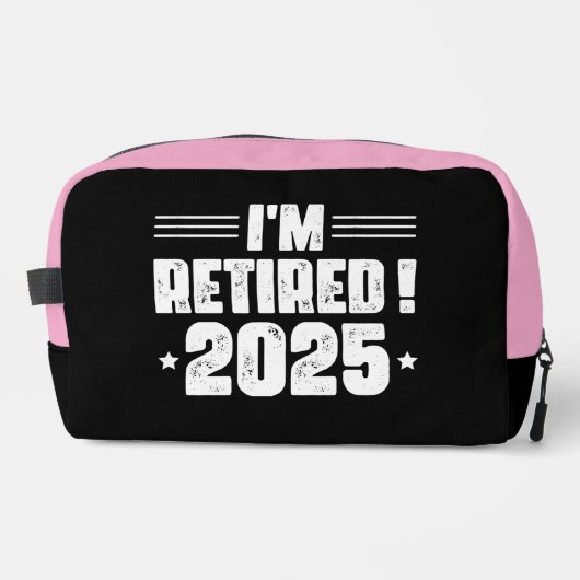 Ich bin müde! 2025 - Feiern im Stil Waschbeutel (Vorderseite)