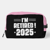 Ich bin müde! 2025 - Feiern im Stil Waschbeutel (Rückseite)