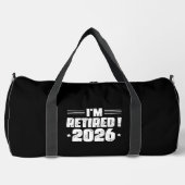 Ich bin müde! 2026 - Feiern im Stil Duffle Bag (Vorderseite)