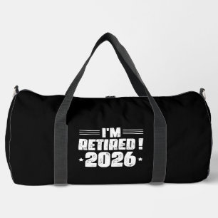Ich bin müde! 2026 - Feiern im Stil Duffle Bag