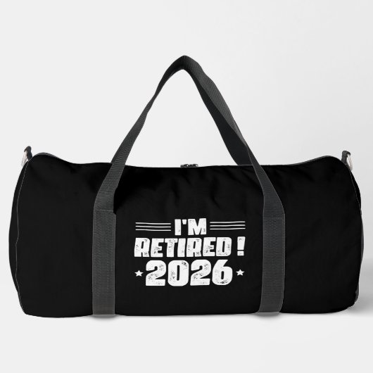 Ich bin müde! 2026 - Feiern im Stil Duffle Bag (Vorderseite)