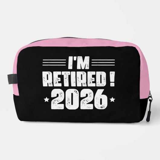 Ich bin müde! 2026 - Feiern im Stil Waschbeutel (Vorderseite)