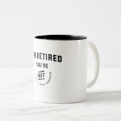 Ich bin müde, du bist nicht komisch. zweifarbige tasse (VorderseiteRechts)