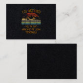 Ich bin müde, du bist nicht. visitenkarte (Vorne/Hinten)