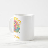 Ich bin müde. Es ist überall um 5 Uhr Kaffeetasse (Vorderseite Links)