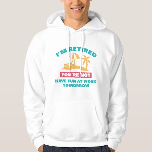 Ich bin müde hoodie (Vorderseite)