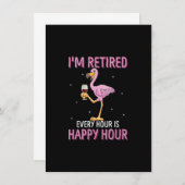 Ich bin müde jede Stunde ist glücklich Stunden lus Einladung (Vorne/Hinten)