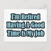 Ich bin müde postkarte (Vorderseite)