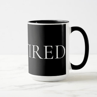 Ich bin müde – Sanfte, emotionale Phrase Tasse
