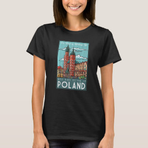Ich bin müde vom Aufwachen und nicht in Polen zu s T-Shirt