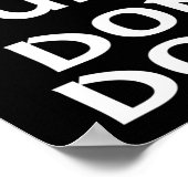 Ich bin müde, wenn es kein Golfposter ist Poster (Ecke)