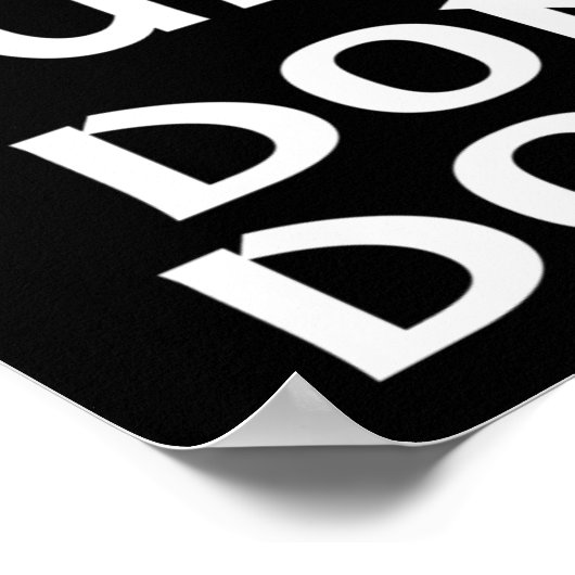 Ich bin müde, wenn es kein Golfposter ist Poster (Ecke)