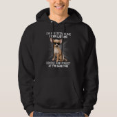 Ich bin Multitasking, ich kann Chihuahua hören Hoodie (Vorderseite)