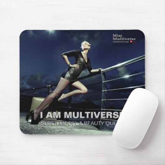 ICH BIN MULTIVERSE - Miss Multiverse France Mousep Mousepad (Mit Mouse)