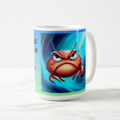 Ich bin mürrisch, bis ich meinen habe kaffeetasse (VorderseiteRechts)