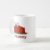 Ich bin mürrisch kaffeetasse (Vorderseite Links)