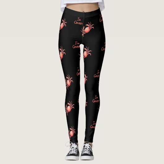 Ich bin mürrisch leggings (Vorderseite)