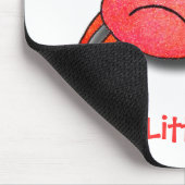 Ich bin mürrischer wenig! mousepad (Ecke)