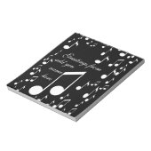 Ich bin Musik_ Notizblock (Rotiert)