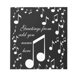 Ich bin Musik_ Notizblock