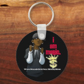 ICH BIN MUSIK SCHLÜSSELANHÄNGER (Vorderseite)