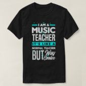Ich bin Musiklehrer Funny Music Teacher T-Shirt (Design vorne)