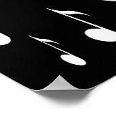 Ich bin Musikposter_ von Elenne Boothe Poster (Ecke)