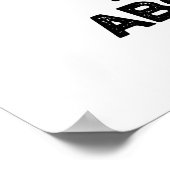 Ich bin Mutts über Puns Funny Dog Pun Poster (Ecke)