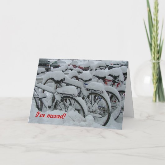 Ich bin - nach Minnesota umgezogen Ankündigung (Vorderseite)