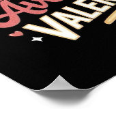 Ich bin Nacho Average Valentine! Poster (Ecke)