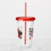 Ich bin Nackt über dich Brown Eichhörnchen Acryltrinkbecher (Rechts)