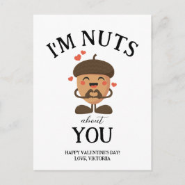 Ich bin Nackt über euch Valentinstag lustiger Acor Feiertagspostkarte