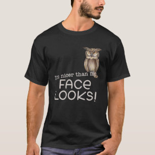 Ich bin nackter als mein Gesicht sieht aus wie ein T-Shirt