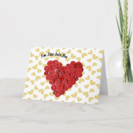 Ich bin nähe in Sie die Karte des Valentinsgrußes