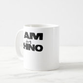 ICH BIN NASHORN KAFFEETASSE (Vorderseite Links)