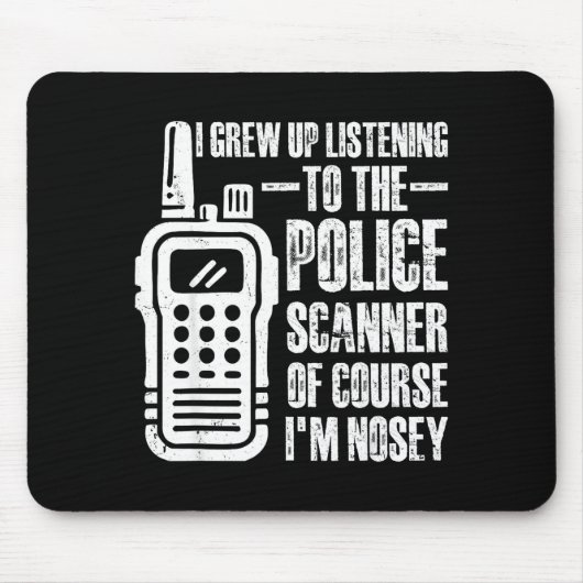Ich bin natürlich mit dem Läuse-Scanner aufgewachs Mousepad (Vorne)